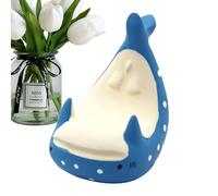 Sionhiuo Supporto per cellulare | Divertente cartone animato supporto per telefono in resina decorazione da tavolo | Supporto universale per cellulare per sala studio, scuola, dormitorio