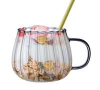 Sionhiuo Tazza Trasparente Di Zucca, Tazze Di Zucca In Vetro, Tazze Di Caffè In Vetro, Tazza Autunnale Tazza Di Halloween, Tazze Da Ufficio Tazze Di Vetro Con Manici Tazze Di Caffè Trasparenti