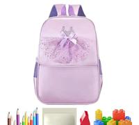 Sionhiuo Zaino da danza classica per ragazze, Zaino da danza classica per ragazze - Zaini scolastici | Zaino per danza classica Zaino casual per viaggi escursionistici all'aperto