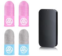 SIOPPKIK 4 Pezzi Pubg Mobile Finger Sleeves Copri Pollice Gaming Thumb Sleeves Copri Pollice Gaming Copri Dita Guanti Per Dita Accessori Gaming