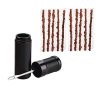 SIOPPKIK Kit Riparazione Tubeless MTB Attrezzi Bike, Forature per Pneumatici per Bici con 10 pcs di Strisce adesive e 1 alesatore per Foratura per Riparazione Pneumatici Accessori Professionali