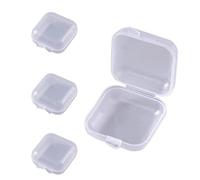 SIOPPKIK Portapillole, contenitore per pillole, Confezione da 4 pezzi, portapillole, pratico contenitore per medicinali, piccolo da portare in giro, si adatta quasi in ogni tasca dei pantaloni.