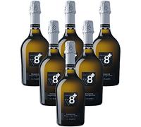 Sior Sandro Prosecco DOC Extra Dry V8+ Spumanti Vineyards Vino Spumante 6 bottiglie 75 cl.