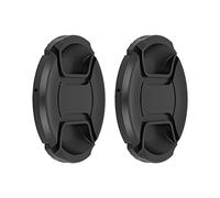 SIOTI Copriobiettivo da 67 mm, 2 confezioni + 1 spazzola per pulizia, modello: LC-67, compatibile con obiettivo della fotocamera, filtro per obiettivo, anello adattatore per filtro ecc. (67 mm)