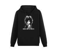 Siouxsie And The Banshees Retro Music Punk 80S Hoody Unisex Long Sleeve Hooded with Pocket Black XXXL