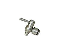SIP Rubinetto Acciaio Inox 1/2" per Fusto FUSTI Contenitore Olio ANTIGOCCIA