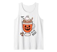 Sip Sip Boo Ghost Hot Cocoa Halloween Zucca Tazza Divertente Carino Canotta
