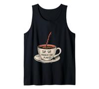 Sip Sip Hooray Plant Coffee Design Canotta