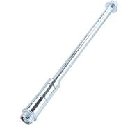 SIPARTS Asse anteriore posteriore da 12 mm e 245 mm con boccola da 5 mm, 20 mm, 30 mm, adatto per pit bike, scooter, quad e ATV