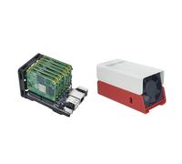 Sipeed NanoCluster Ultra Mini Computing Cluster Board, 7 slot SOM RISC-V Gigabit Switch USB-C PD PoE, compatibile con LM3H/M4N/Raspberry Pi CM4/CM5 per HomeLab Edge Computing (CM45)