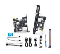 Sipeed, NanoKVM IP-KVM - Mini server di manutenzione controllo remoto, 1TOPS NPU 1GHz C906, computer a scheda singola RISC-V Linux, con connettore di rete HDMI 100M (NanoKVM-PCIe ETH+WiFi+PoE)
