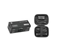 Sipeed, NanoKVM-USB - Set manutenzione server, collaborazione multi-dispositivo, KVM USB 4K tascabile per SBC server, commutatore USB A, acquisizione video 1080P, HDMI 4K in/loop out (Kit1 KVM USB)