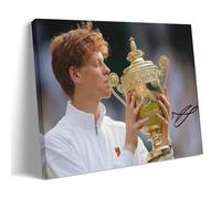 sipfsi Jannik Sinner Wimbledon Campione di Tennis Poster da parete su tela pittura a pergamena immagine decorazione soggiorno casa 20 x 30 cm