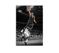 sipfsi Poster con stampa artistica da appendere alla parete di Giannis Antetokounmpo, con stelle del basket, decorazione per camera da letto, 30 x 45 cm