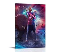 sipfsi Raphinha Football Rising Star Poster su tela, stampa artistica da parete estetica per la casa, decorazione moderna (50 x 75 cm)