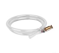 Siphon Hose Pump 1/2" Copper Valve Self-Priming(4m) | Self-priming mechanism, efficient gas oil transfer, sturdy copper valve, leak-proof design, easy operation