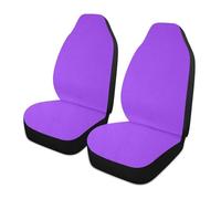 siphylline Blu Viola Tinta Unita Pure Plain Decorative Seat Covers per Auto per le Donne Carino Coprisedili Impermeabile funda para carro asientos Set di 2