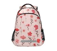 siphylline Blush e Red Flower Pattern grandi zaini per bambini con fascia toracica borse libro per bambini para bebes varon