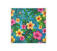 siphylline Colorful Summer Hawaiian Flowers sciarpa di seta pashmina elegantes sciarpa di seta sciarpe per le donne per bufanda para mujer elegante
