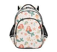 siphylline Cool Zaini per Ragazze Ragazzi Studenti Studenti Bookbag Ragazzi Casual Day pack Animal Mermaid, Sirena Animale, S