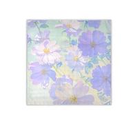 siphylline Estate Viola Pittura A Olio Daisies sciarpa di seta pashmina Sciarpa di seta lunga e grande per le donne per bufanda para mujer elegante