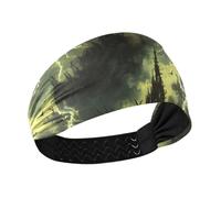 siphylline Gotico giallo fulmine shabby castello antiscivolo? ampie fasce per capelli da donna elastiche per palestra corsa allenamenti basket