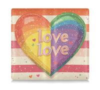siphylline Pride Month A Rainbow Heart PU Leather Auto Registration Assicurazione & ID Card Holder Portafoglio Documenti per qualsiasi auto, camion, moto, rimorchio o barca, Pride Month un cuore
