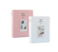 Sipiris 2 Pezzi Album Fotografico,64 PCS di Foto Cover Protettiva, Applicabile al Film Fuji Instax Kodak Mini Film 3 Pollici
