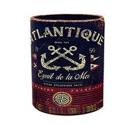 SIPLIV retro penna contenitore accessori da scrivania in pelle copertina tonda portamatite scrivania organizer - 1956