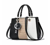 Sipobuy Onda Borse Delle Donne Del Messaggero Borsa Delle Signore Di Sacchetto Di Spalla Elegante Borsa Femminile Tote Per Le Donne (Khaki)
