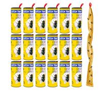 Sipokedy Strisce adesive per mosche, per interni ed esterni, non tossiche, per casa, giardino, serra
