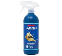 SIPOM MOSCERINI Detergente Spray Professionale per Auto, Scioglie ed Elimina Insetti e Macchie su Parabrezza, Carrozzeria e fari in modo Facile e Veloce, non Danneggia la Vernice 500ml, Made in Italy