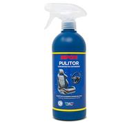 SIPOM PULITOR Detergente Interni Auto Concentrato, Sgrassatore Universale Professionale per Tessuto, Pelle, Plastiche e Cruscotti, Effetto Antistatico, 500 ml Made in Italy