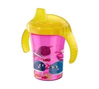 Sippy Cup, Children Bottle, Training Mug, 4.8x5.67x2.28 inches Two Handle Design, Spill Gratis Lid, Ideal for Milk Feeding, Baby Transition, 6+ Months Use, Boys, Girls, and Daily Mealtime Routines