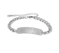 SIPURIS Zakiram - Braccialetto tibetano buddista per donne e uomini, con corda a mano contenente fiori di loto di buon auspicio, gioielli religiosi, 1.5*0.39in, Acciaio inossidabile, Nessuna pietra