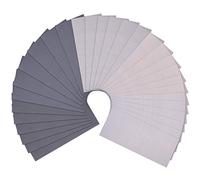 SIQUK 30 Pezzi Carta Abrasiva di 2000 3000 5000 7000 10000 Grana Secco e Umido Carta Vetrata 9 x 3,6 Pollici