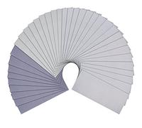 SIQUK 36 Pezzi Carta Abrasiva Auto Abrasivi Grana 3000/5000/7000/10000 Carta Vetrata Asciutta e Bagnata Carta Vetrata Assortimento Secco/Bagnato, 9 x 3.6 Pollici