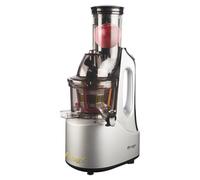 Estraggo PRO Estrattore Professionale a Freddo per Frutta e Verdura Bocca Extralarge 240W 60 Giri/Min Acciaio Temprato e Rettificato BPA-Free Argento