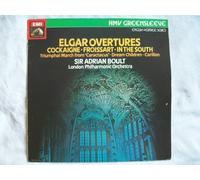 Sir Adrian Boult - ESD 7167 Elgar Overtures London Philharmonic Adrian Boult LP