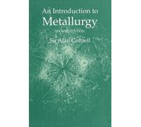 Sir Alan Cottrell An Introduction to Metallurgy, Second Edition (Tascabile)