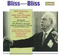 Sir Arthur Bliss Melee Fantasque, Rout, Adam Zero (Bliss, Lso) (CD) Album
