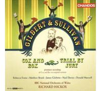 Sir Arthur Sullivan Cox and Box, Trial By Jury (Hickox, Bbcno of Wales) (CD)