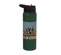 Sir Ching Ricerca Divertente Cavaliere Medievale Meme Rinascimento Stainless Steel Insulated Water Bottle