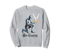 Sir Cumcise Funny Offensive Knight Meme Adult Humor Felpa