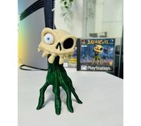 Sir Daniel Fortesque Medievil 2 statua fan Art in PLA su Mano