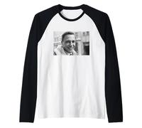 Sir David Attenborough BBC Natura Documentario Presentatore 1965 Maglia con Maniche Raglan