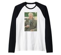 Sir David Attenborough Presentatore Britannico Blue Planet Earth Maglia con Maniche Raglan