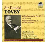 Sir Donald Francis Tovey Cello Concerto, Air for Strings (Vass) (CD) Album