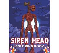 Sir.en head's Coloring Book: Easy-to-Color Coloring Book with Simple Bold Line Designs for Children
