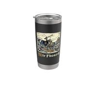 Sir FBoard Tavola da Surf Medieval Knight Meme Renaissance Bicchiere termico in acciaio inox doppia parete